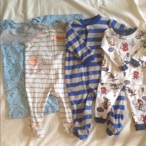 Pajama lot- 9 months